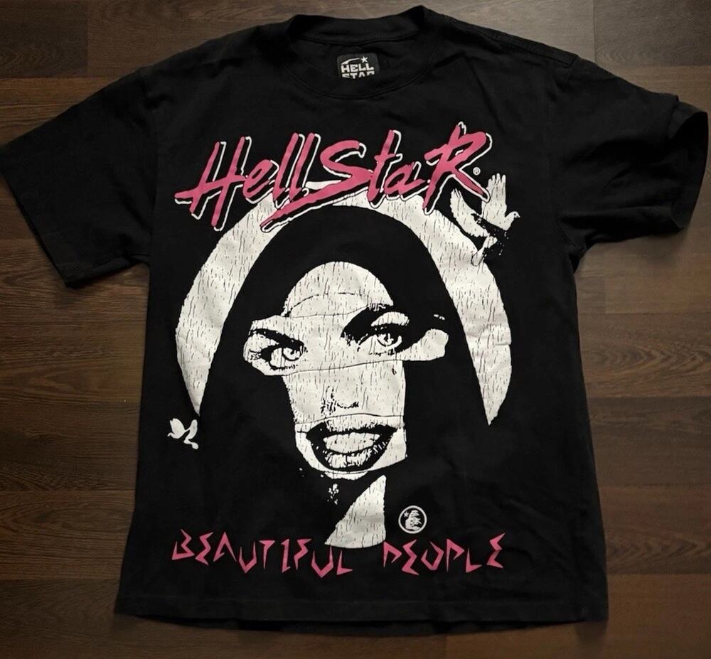 Hellstar “beautiful People” Tee Size Small